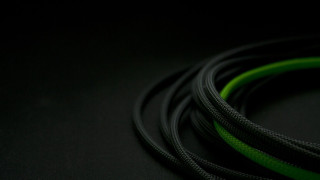 Black green cord cobra macro - a black surface free wallpaper