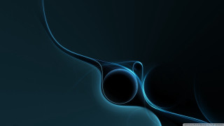 Computer screen blue background black 2 - a blue swirl free wallpaper