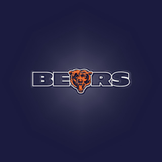 Bears logo dark blue background - blue background free wallpaper