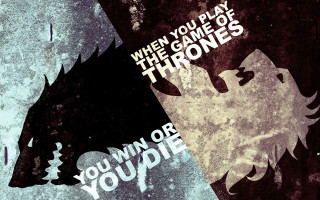Game of thrones wolf poster - you free wallpaper