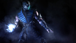 Man blue costume glowing ball - ball free wallpaper