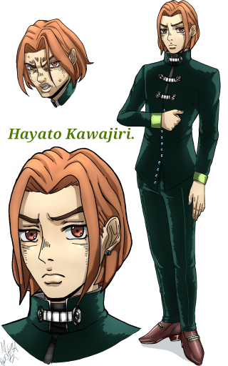 Hayato kawaii remodernism portrait jacket - a name tag free wallpaper