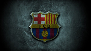 Soccer emblem dark grunge effect - bottom free wallpaper