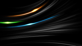 Black background multicolored wave light - andries stock free wallpaper for desktop