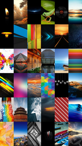 Collage sky rainbow building background - a collage free wallpaper