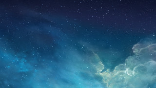 Blue sky stars clouds night - daarken free wallpaper