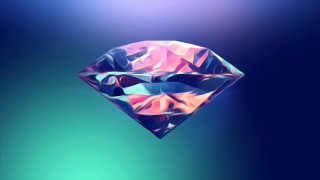 Diamond blue green background blue - a diamond free wallpaper