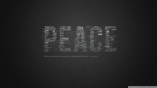Love word cloud black background - derold page free wallpaper