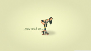 Woman skateboard street wall message - a woman riding free wallpaper