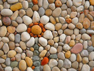 Rock wall red white yellow - a yellow circle free wallpaper