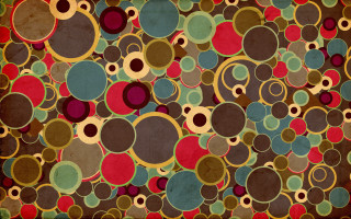 Colorful abstract background circles dots 3 - circle and dots free wallpaper