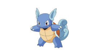 Cartoon character blue body red - derf free wallpaper