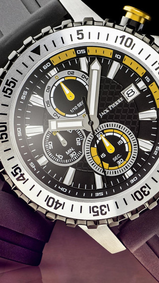 Black yellow watch purple strap - feature free wallpaper