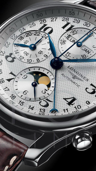 Watch moon face hands black - feature free wallpaper