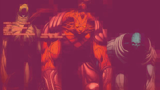 Man cat chair red purple - redshift free wallpaper