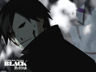 Man black hair black coat - a knife free wallpaper