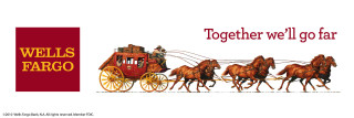 Horse carriage wells faro western - a red banner free wallpaper