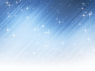 Blue white stars sky background - star and a sky free wallpaper