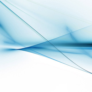 Blue abstract lines curves white - the middle of it free wallpaper