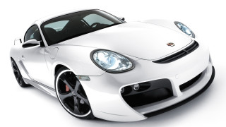 White sports car black stripe 2 - this image free wallpaper