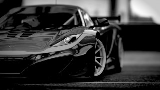Black white sports car hood 2 - eddie mendoza free wallpaper