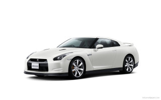 White sports car black stripe 3 - this image free wallpaper