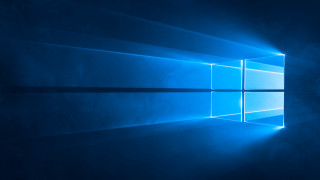 Blue window bright light black - a blue window free wallpaper