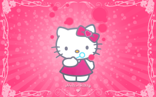 Hello kitty pink hologram pop - kitty wallpaper free wallpaper