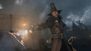 Man costume horse dark room - unreal engine 5 quality free wallpaper