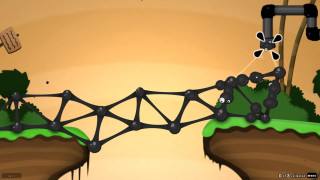 Bridge river trees grass bird - 2 d game art free wallpaper