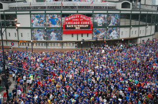 Crowd stadium scoreboard people gathering - the side of the building free wallpaper