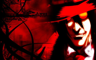 Red hat red shirt portrait - line free wallpaper