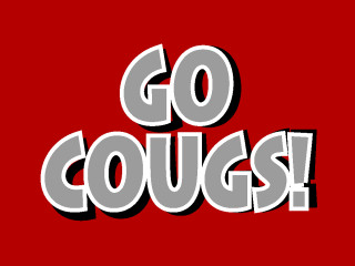 Red background go cough white - aaa game free wallpaper