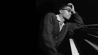 Man leaning piano hands on - 1 9 6 0 s free wallpaper