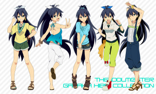 Anime girls long hair short 2 - dorothy hood free wallpaper
