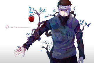 Man knife apple tree anime - purism free wallpaper