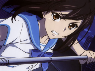 Girl blue bow white shirt - a white shirt free wallpaper