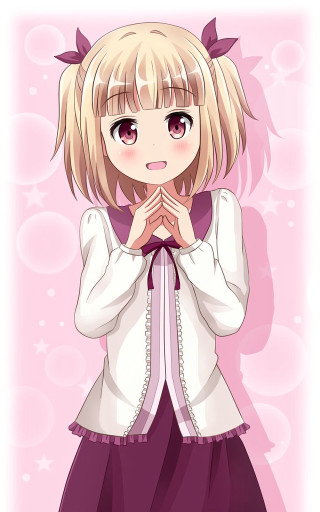 Blonde girl white shirt purple - purple free wallpaper