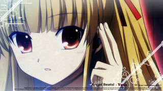Anime girl blonde hair big - visual art free wallpaper