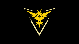 Yellow black pokemon logo black - pokemon free wallpaper