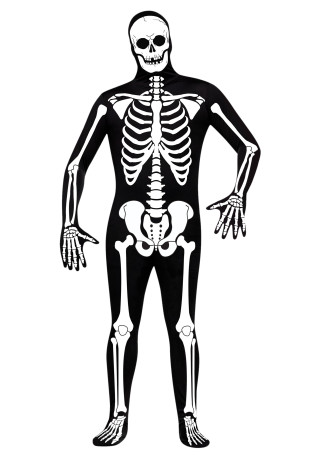Skeleton arms crossed hands on - its arm free wallpaper