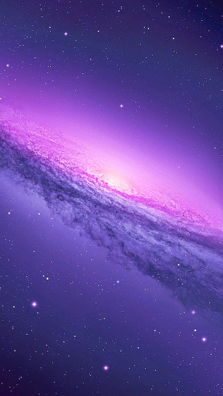 Purple blue space stars bright 2 - a detailed matte painting free wallpaper