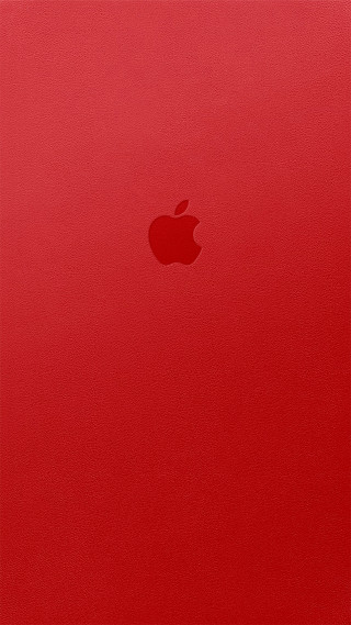 Red apple laptop red background - dahlov ipcar free wallpaper