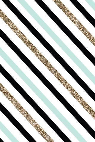Striped pattern gold glitter black - striped free wallpaper
