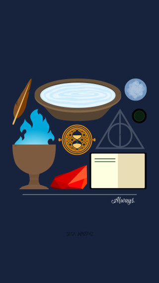 Harry potter poster with a - a bowl free wallpaper