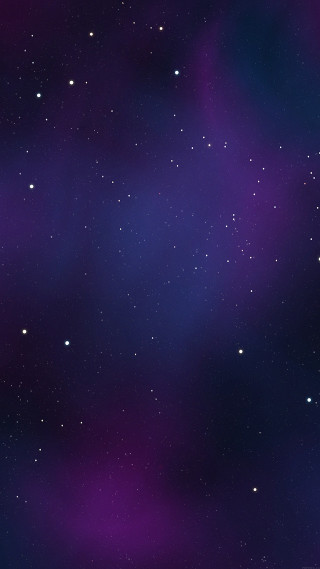 Purple blue space stars clock - space free wallpaper