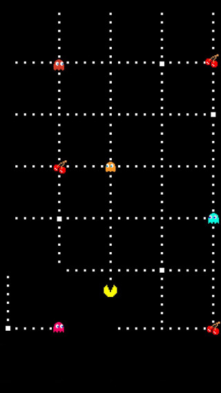 Colored objects black background yellow - colored free wallpaper