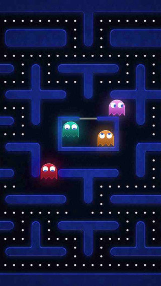Pacman maze game pacman - chris labrooy free wallpaper