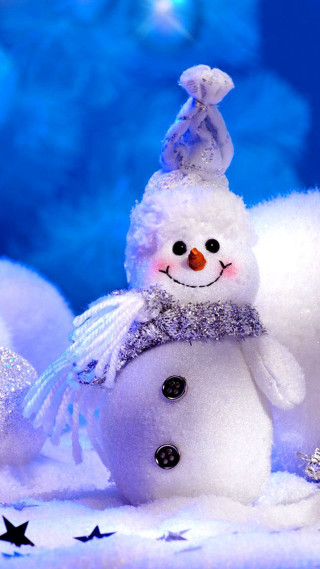 Snowman hat scarf star snowman - a hat and scarf free wallpaper