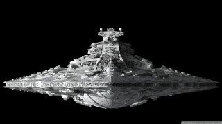 Large ship dark sky reflection - a reflection free wallpaper